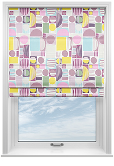 Carrie, Violet - Roman Blind